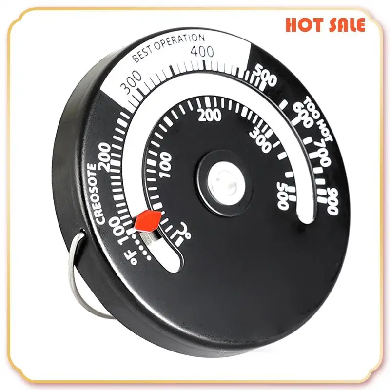 ABFA 1 PCS Black Aluminum Robust Magnetic Wood Stove Thermometer Fire Stove - Flue Temperature Monitor
ABFA 1 PCS Black Aluminum Robust Magnetic Wood Stove Thermometer Fire Stove - Flue Temperature Monitor
