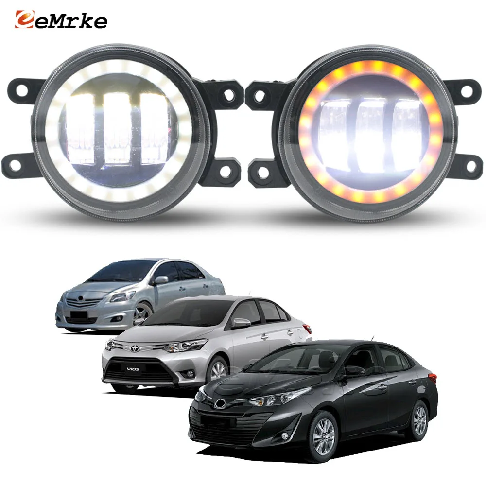 LED Car Fog Lights PTF 30W Lens Angel Eyes DRL for Toyota Yaris Sedan II Belta P92/96 Yaris XP150 2006 2007 2008 2009 2010-2018
LED Car Fog Lights PTF 30W Lens Angel Eyes DRL for Toyota Yaris Sedan II Belta P92/96 Yaris XP150 2006 2007 2008 2009 2010-2018