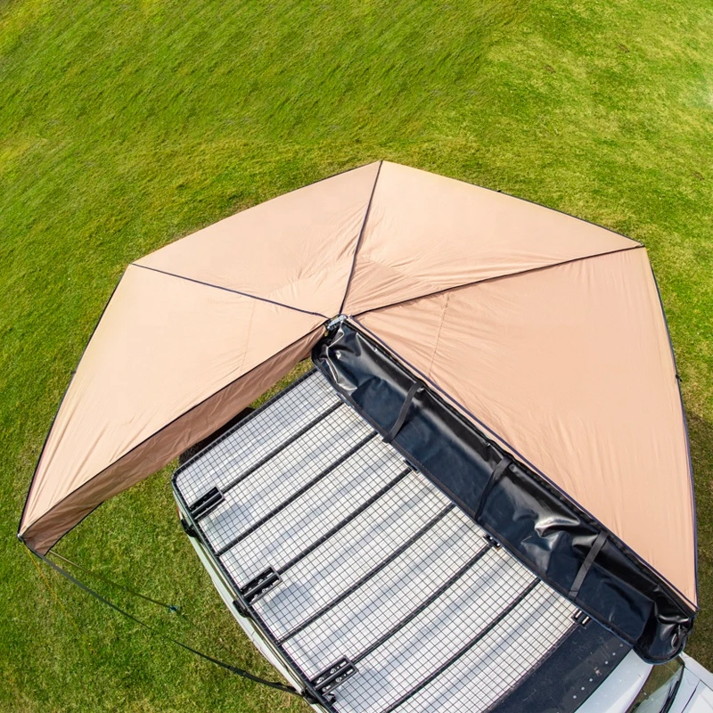 Hot Selling Large Space Sunproof Camping Can Car Side Foxwing Awning High Quality
Hot Selling Large Space Sunproof Camping Can Car Side Foxwing Awning High Quality