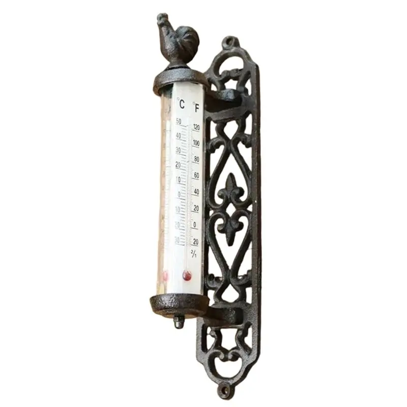 AB34-European Style Wall-Mounted Thermometer Home Garden Decor Retro Metal Animal Theme
AB34-European Style Wall-Mounted Thermometer Home Garden Decor Retro Metal Animal Theme
