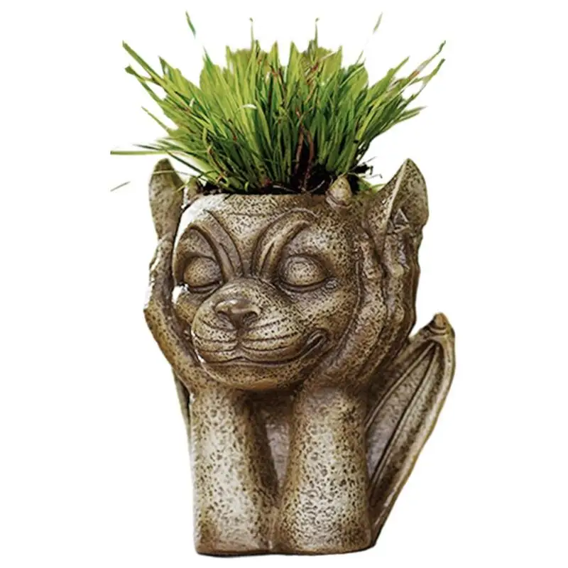 Funny Succulent Planter Pot See No Evil Figurines Flowerpot Planter Creative Garden Flowerpot Decor Plant Container For Pen
Funny Succulent Planter Pot See No Evil Figurines Flowerpot Planter Creative Garden Flowerpot Decor Plant Container For Pen