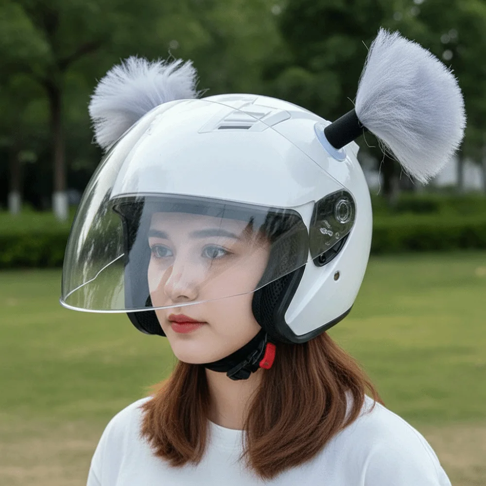 2Pcs/Set Self-adhesive Motorcycle Helmet Braids Removable 3D Motorcycle Helmet Bun Head Creative Cute
2Pcs/Set Self-adhesive Motorcycle Helmet Braids Removable 3D Motorcycle Helmet Bun Head Creative Cute
