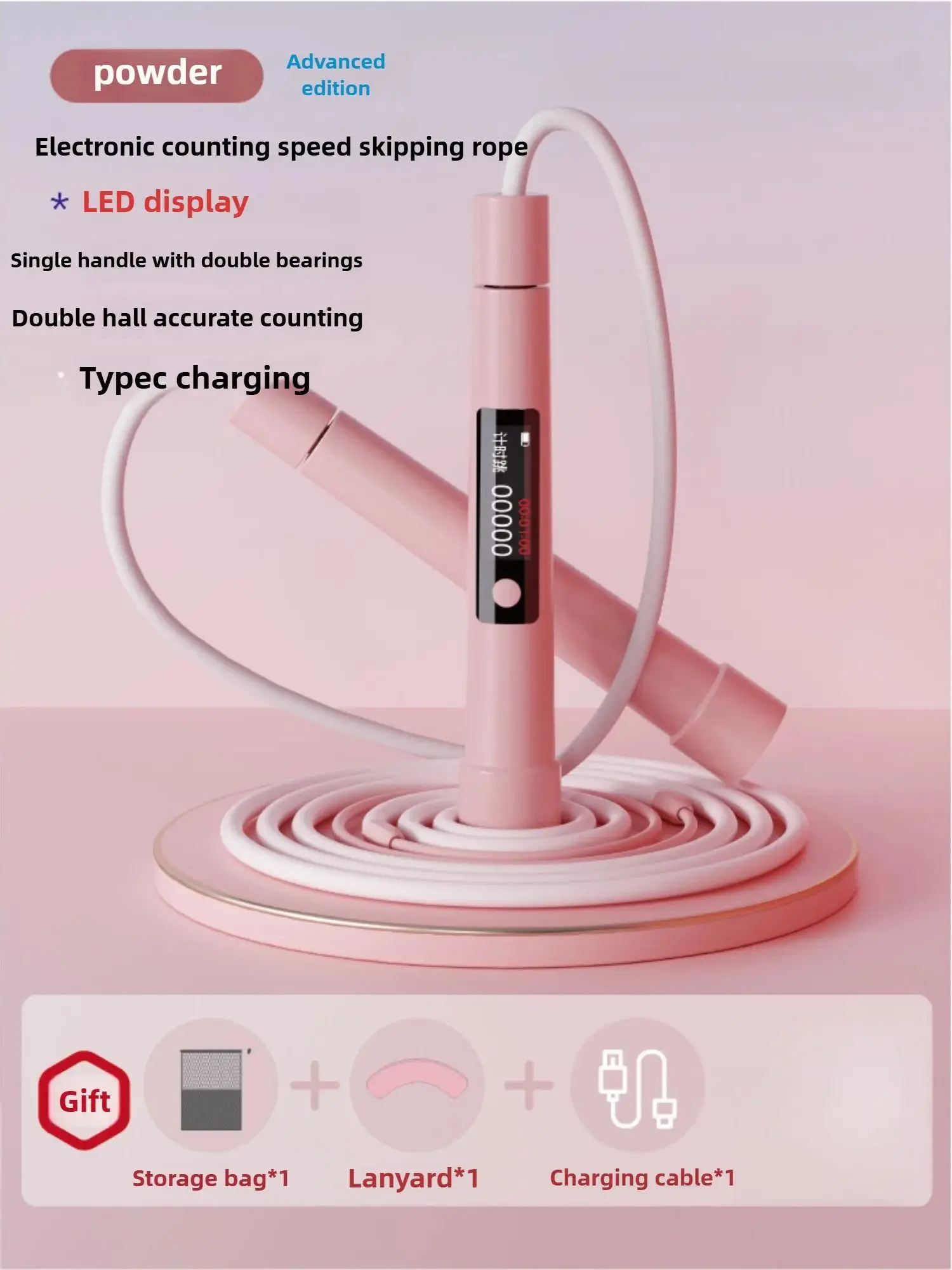 Leap into the Future: Smart LED Air-Display Jump Rope with Real-Time Tracking & Interactive Fitness Motivation!
Leap into the Future: Smart LED Air-Display Jump Rope with Real-Time Tracking & Interactive Fitness Motivation!