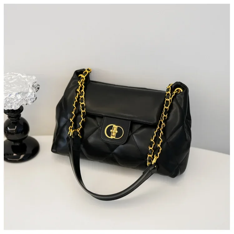 New Launch in 2025: Women's Large Capacity Bag. Fashion Niche Rimpled Chain, Sophisticated High-end Shoulder & Crossbody
New Launch in 2025: Women's Large Capacity Bag. Fashion Niche Rimpled Chain, Sophisticated High-end Shoulder & Crossbody