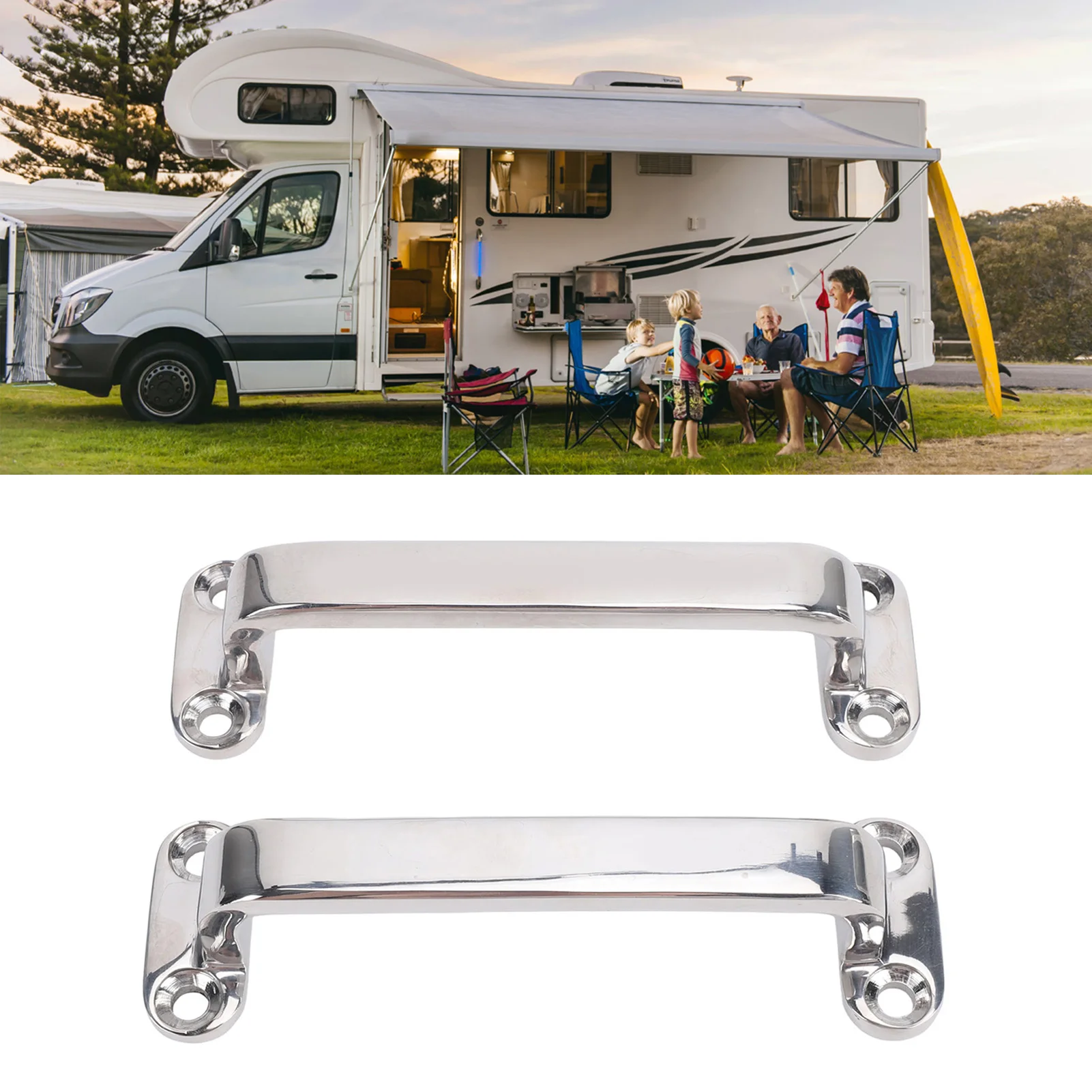 2pcs Marine door handles, 316 stainless steel, 120mm. Suitable for yachts, RVs, and other marine accessories.
2pcs Marine door handles, 316 stainless steel, 120mm. Suitable for yachts, RVs, and other marine accessories.