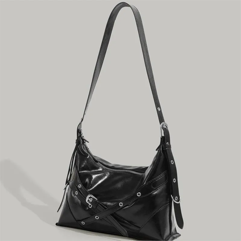 JIAERDI Hot Girls Black Underarm Shoulder Bags Female Fashionable Casual Crossbody Bags Female Versatile Messenger Bag 2025 New
JIAERDI Hot Girls Black Underarm Shoulder Bags Female Fashionable Casual Crossbody Bags Female Versatile Messenger Bag 2025 New