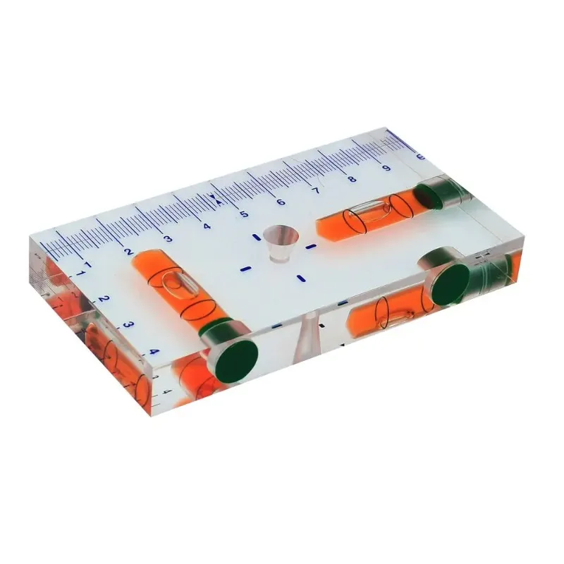 High Precision Transparent Two Direction Magnetic Level Bubble Mini Spirit Level Measuring Tool
High Precision Transparent Two Direction Magnetic Level Bubble Mini Spirit Level Measuring Tool