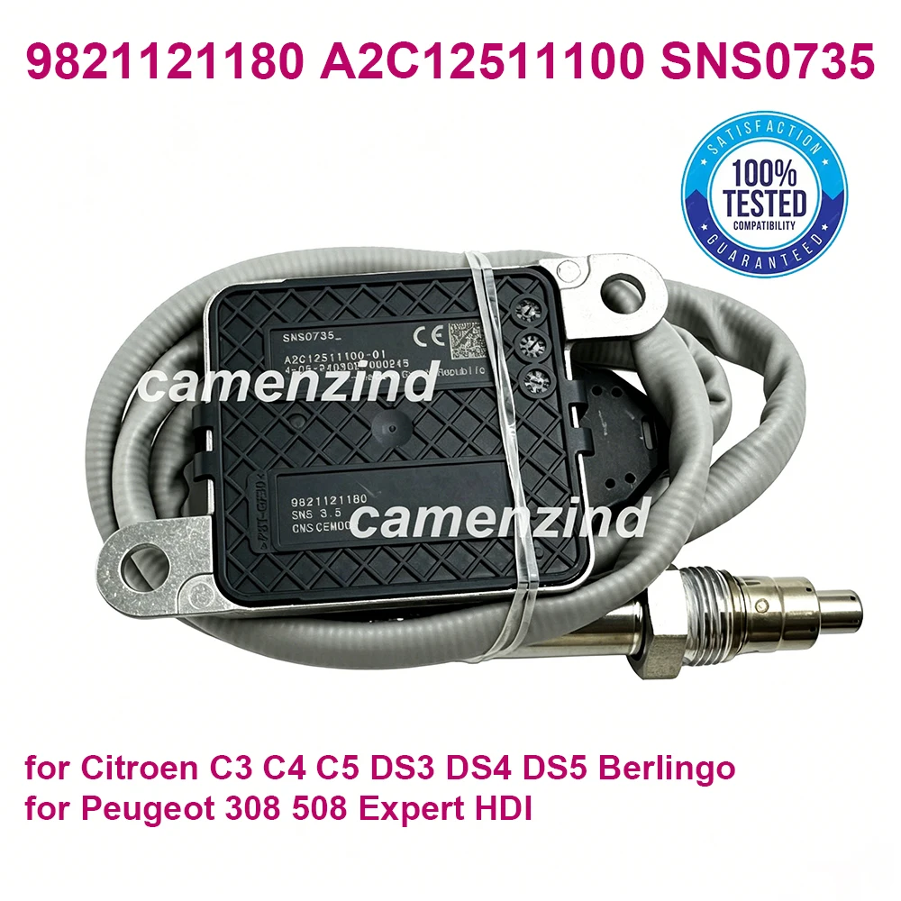 Датчик оксида азота (NOx) 9821121180 для Citroen C3 C4 C5 DS3 DS4 DS5 Berlingo Peugeot 308 508 Expert HDI A2C12511100 SNS0735
Датчик оксида азота (NOx) 9821121180 для Citroen C3 C4 C5 DS3 DS4 DS5 Berlingo Peugeot 308 508 Expert HDI A2C12511100 SNS0735