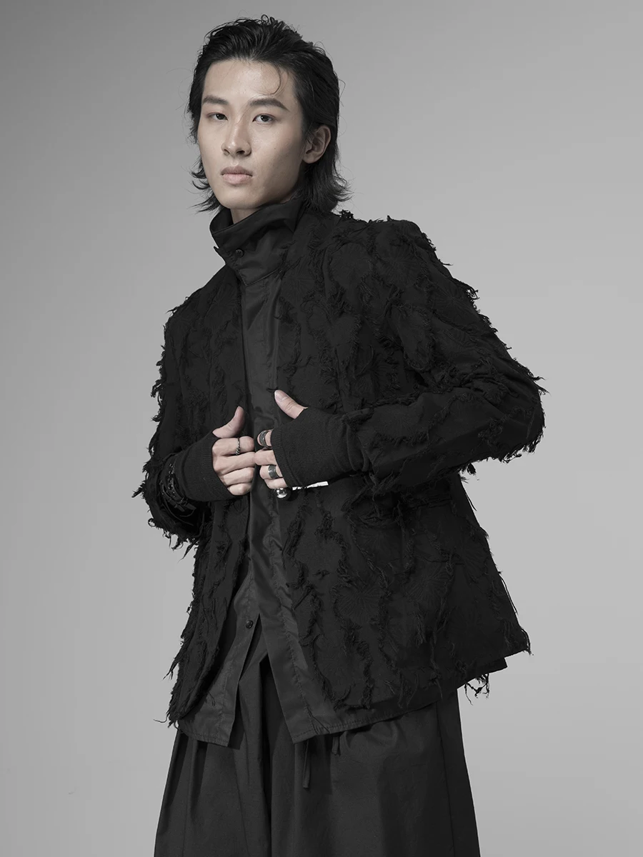 Yuppie Shuai Suit Jacket Europe The United States Walk Show Style Niche Design Individual men's And women's Casual Suit Black
Yuppie Shuai Suit Jacket Europe The United States Walk Show Style Niche Design Individual men's And women's Casual Suit Black