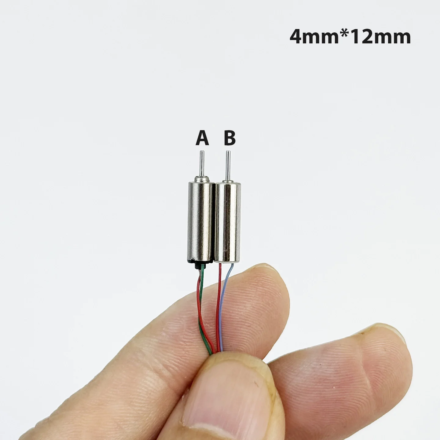 1PCS 4mm*12mm DC 3V 3.7V 65000RPM High Speed Mini Tiny Coreless Motor 0.7mm Shaft For RC Toy Model Drone Helicopter Tail Motor
1PCS 4mm*12mm DC 3V 3.7V 65000RPM High Speed Mini Tiny Coreless Motor 0.7mm Shaft For RC Toy Model Drone Helicopter Tail Motor