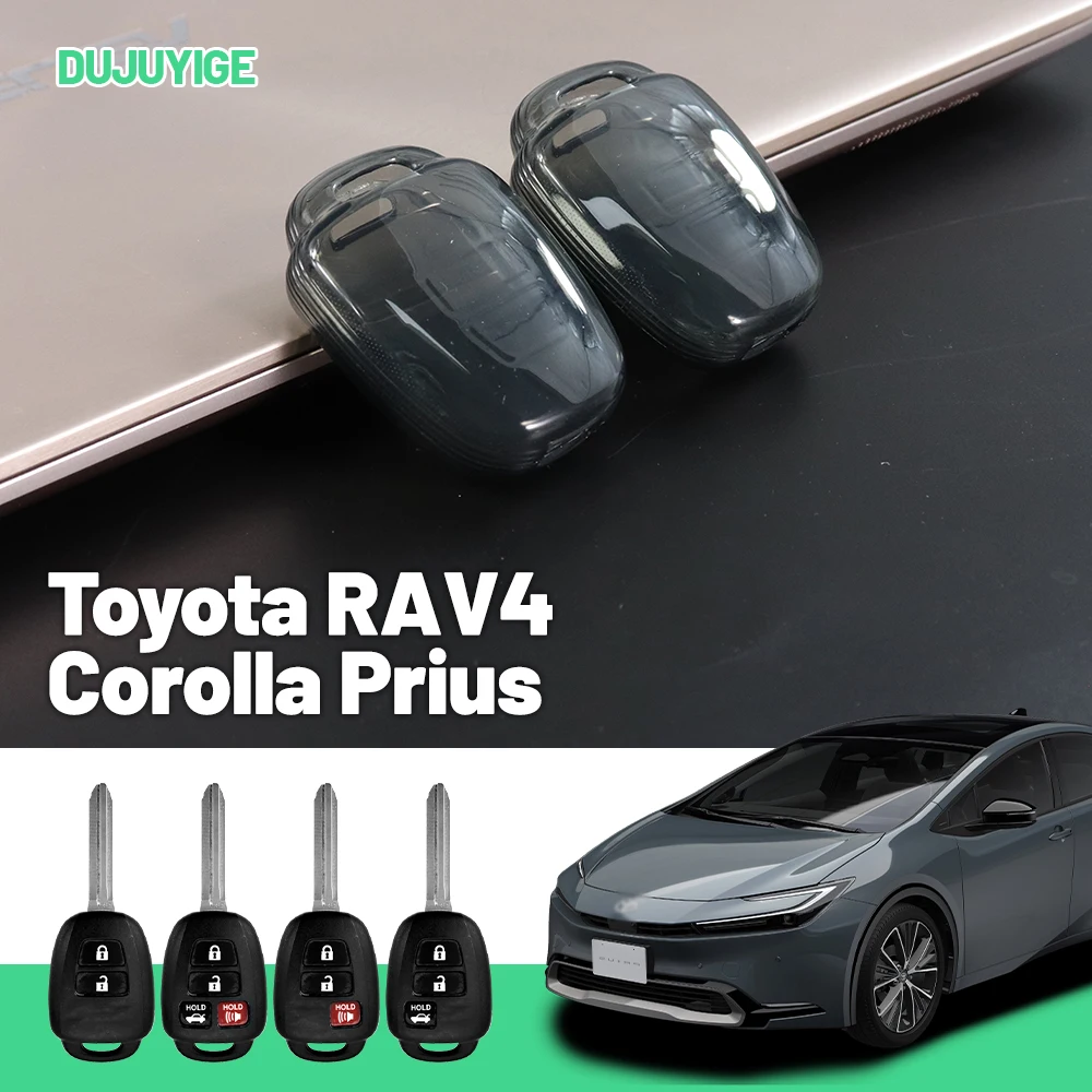 Clear TPU Car Key Case For Toyota RAV4 Corolla Prius Auris Camry 86 GR86 Key Fob Cover Protector Shell Auto Accessories
Clear TPU Car Key Case For Toyota RAV4 Corolla Prius Auris Camry 86 GR86 Key Fob Cover Protector Shell Auto Accessories