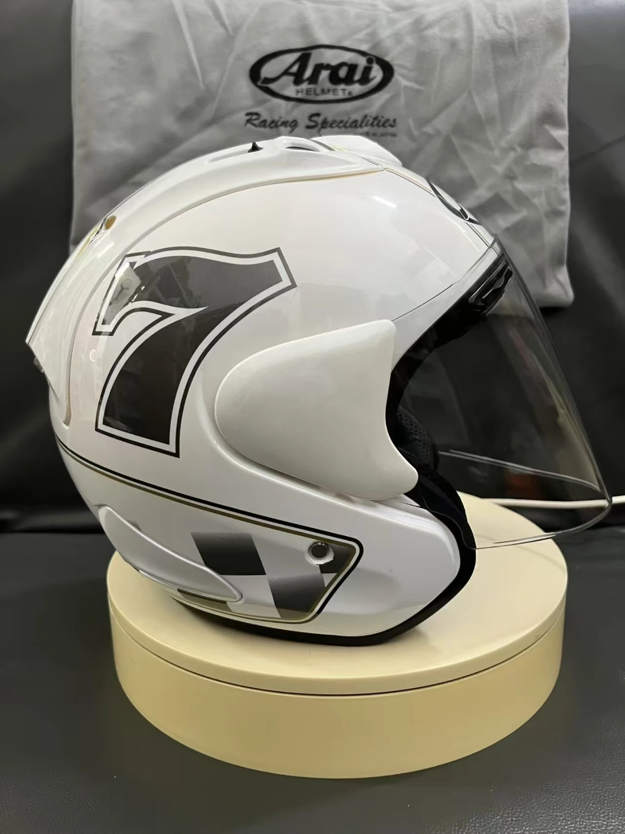 Open Face Helmet VZ RAM Number 7 white 3/4 Helmet Off Road Racing Motocross Motorcycle Helmet
Open Face Helmet VZ RAM Number 7 white 3/4 Helmet Off Road Racing Motocross Motorcycle Helmet
