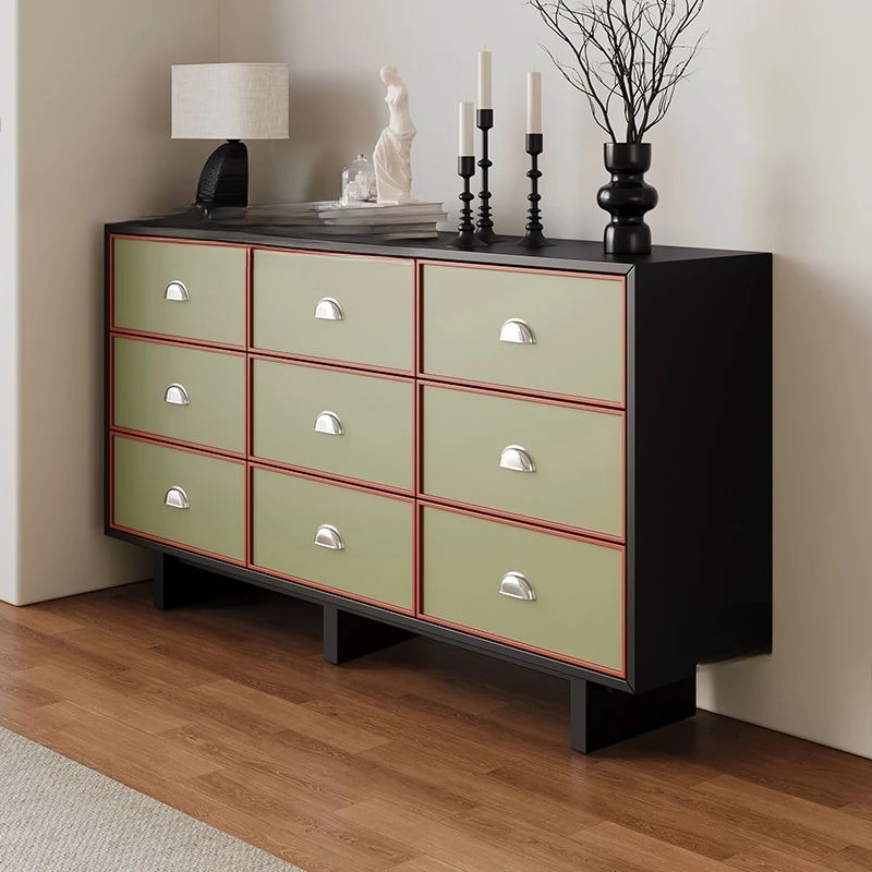 six-chest cabinet, pink dopamine, simple contrasting colors, solid wood small apartment living room, storage side locker 
six-chest cabinet, pink dopamine, simple contrasting colors, solid wood small apartment living room, storage side locker