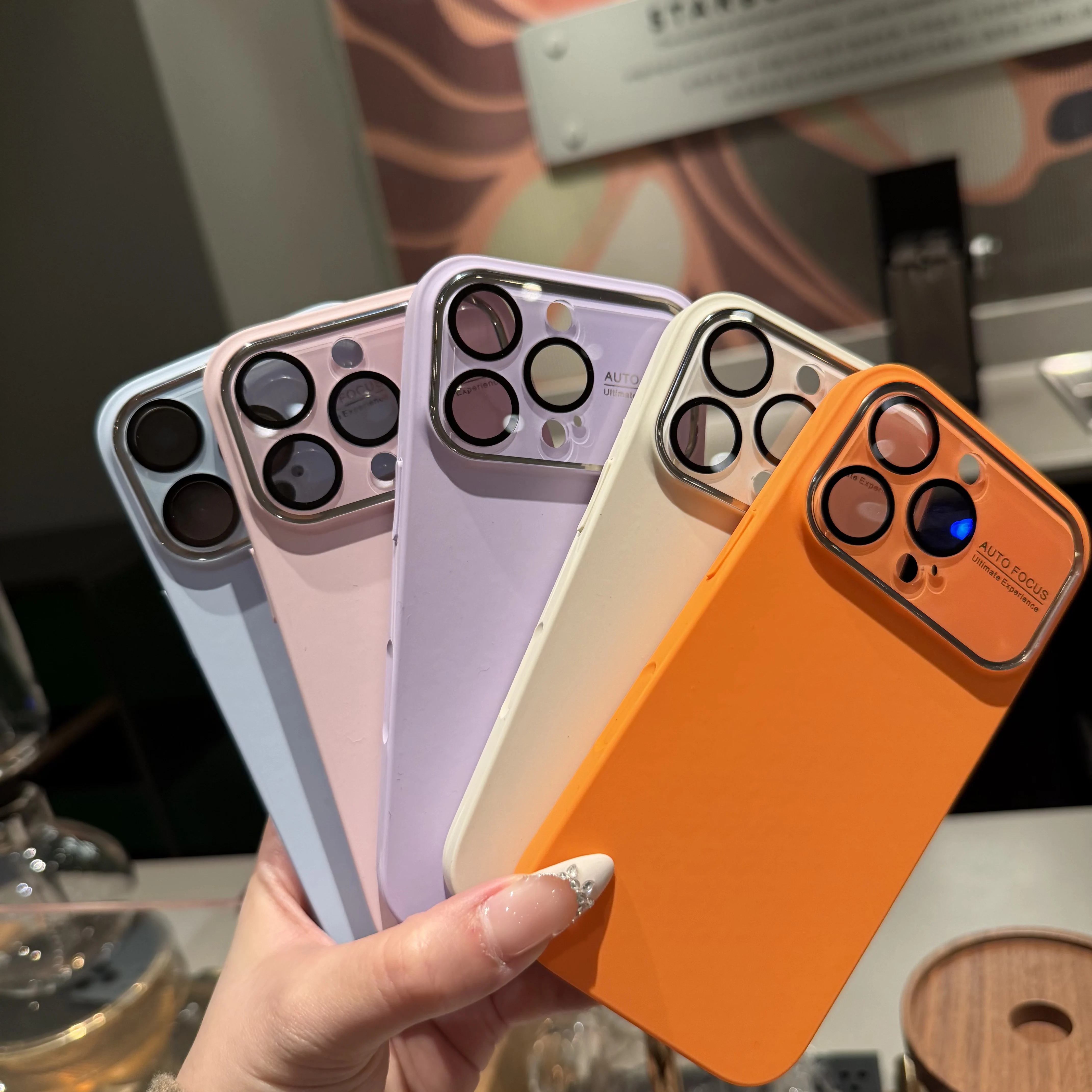 Shockproof Soft Liquid Silicone Case For iPhone 17 Pro Max 16 Pro, Built-in Window Camera Design Fleece Protection Cover Funda
Shockproof Soft Liquid Silicone Case For iPhone 17 Pro Max 16 Pro, Built-in Window Camera Design Fleece Protection Cover Funda