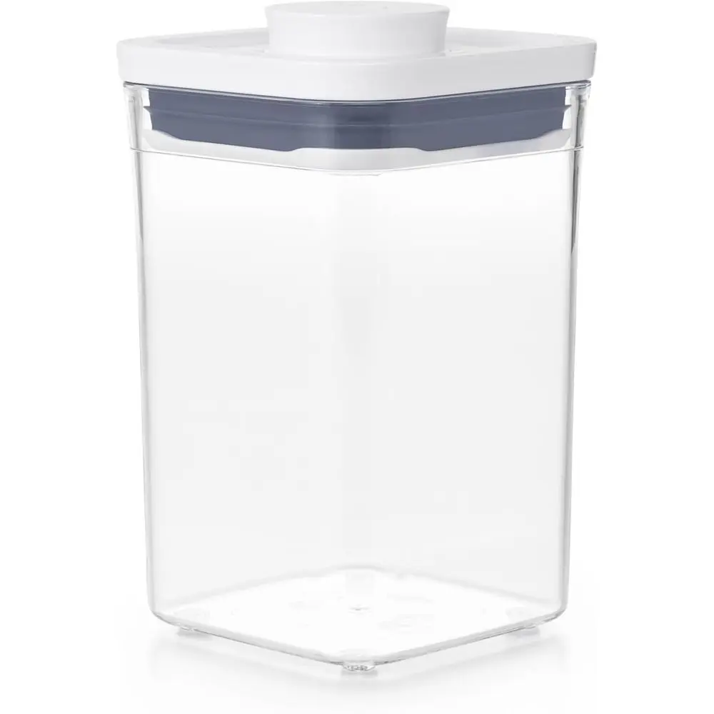 Airtight Food Storage Container - Small Square Short, 1.1 Qt, Perfect for 1 lb Brown or Confectioner's Sugar
Airtight Food Storage Container - Small Square Short, 1.1 Qt, Perfect for 1 lb Brown or Confectioner's Sugar