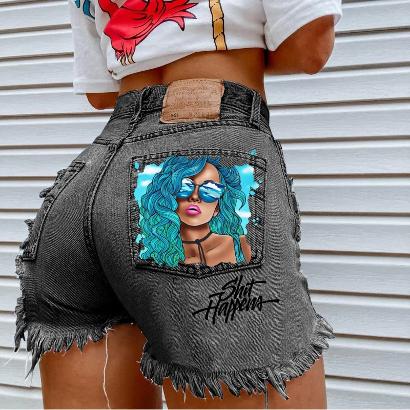 Women's Casual Denim Shorts Tassel Detail Ripped Design New Fashion Girl's Summer High Waist jeans
Women's Casual Denim Shorts Tassel Detail Ripped Design New Fashion Girl's Summer High Waist jeans
