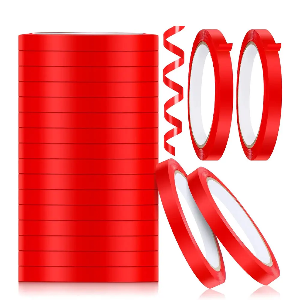 10 rolls of red plastic bag sealing tape for sealing bulk foods such as vegetables and fruits in retail stores and supermarkets.
10 rolls of red plastic bag sealing tape for sealing bulk foods such as vegetables and fruits in retail stores and supermarkets.