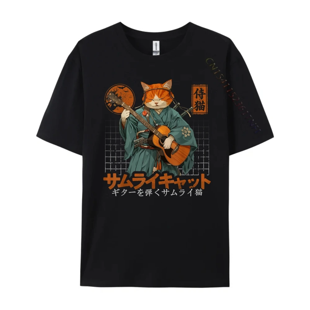 Японская футболка Bushi Cat Playing The Guitar, роскошная дизайнерская футболка большого размера, хлопковая удобная футболка Camiseta Masculina
Японская футболка Bushi Cat Playing The Guitar, роскошная дизайнерская футболка большого размера, хлопковая удобная футболка Camiseta Masculina