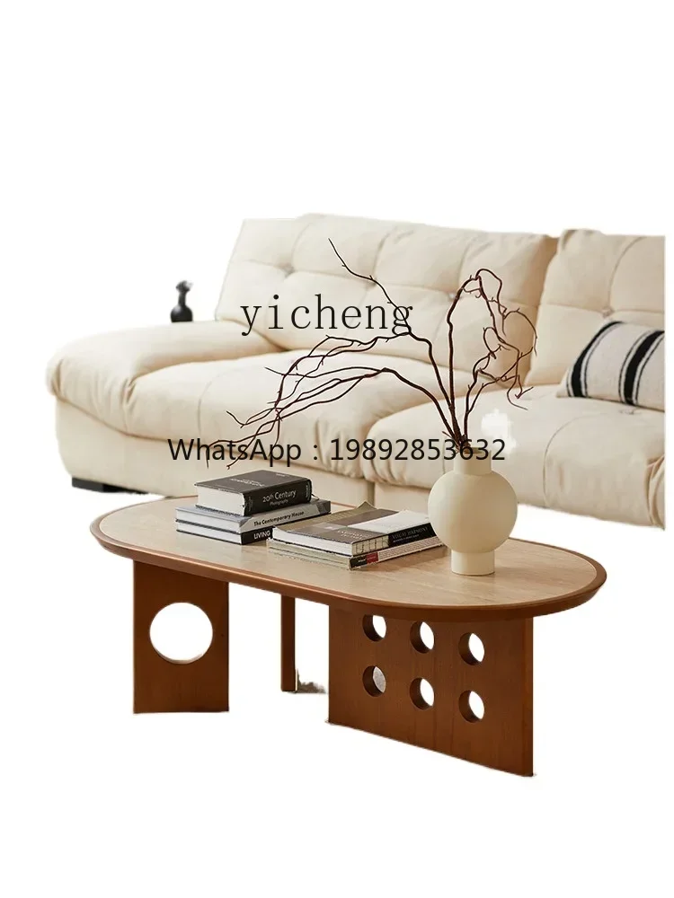 BF Retro style living room home rock slab coffee table solid wood tea table creative coffee table
BF Retro style living room home rock slab coffee table solid wood tea table creative coffee table
