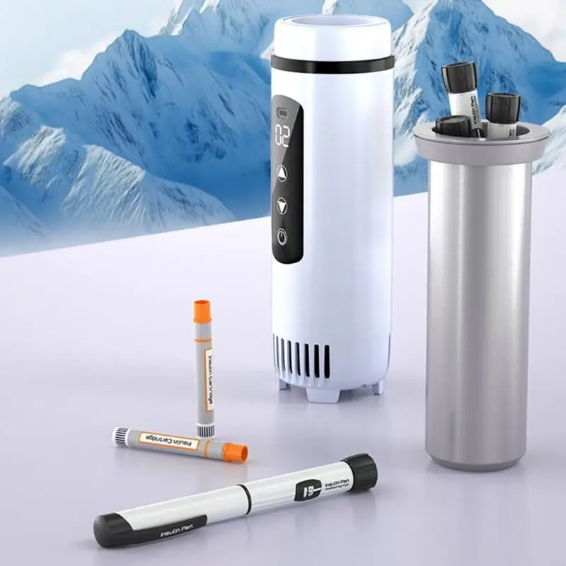 Mini Refrigerated Insulin Storage Box Car Friendly Lightweight ABS Material Safe Temperature Regulation For Diabetic 87HA
Mini Refrigerated Insulin Storage Box Car Friendly Lightweight ABS Material Safe Temperature Regulation For Diabetic 87HA