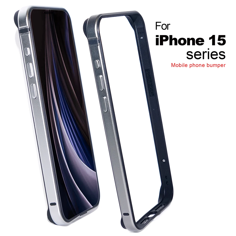 Luxury Metal Bumper Mixed TPU Side frame For iPhone 15 Plus Pro Max Case Cover Aluminum Alloy Capas Anti-Knock Skin Funda
Luxury Metal Bumper Mixed TPU Side frame For iPhone 15 Plus Pro Max Case Cover Aluminum Alloy Capas Anti-Knock Skin Funda