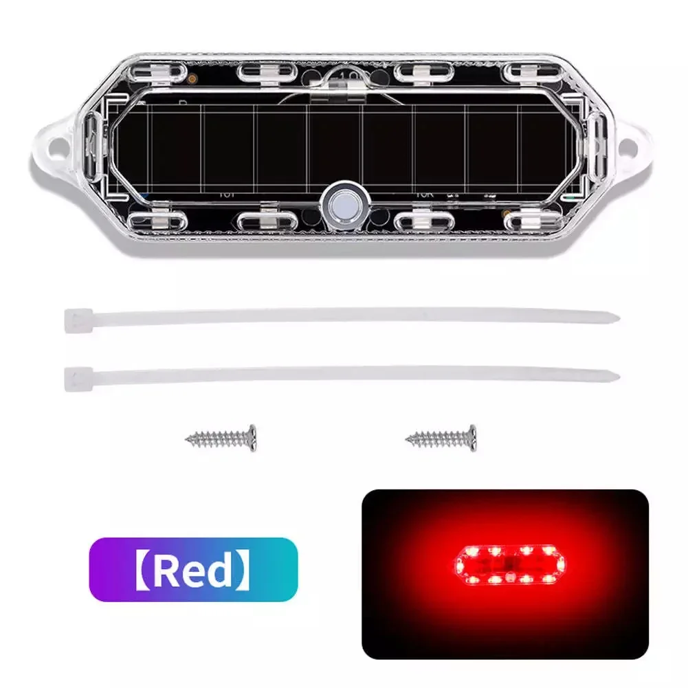 Driving Safety Flashing Tail Light 9.4cm X 2.8cm X 1.4cm Easy Installation High Brightness High-efficiency Solar Cells For Car
Driving Safety Flashing Tail Light 9.4cm X 2.8cm X 1.4cm Easy Installation High Brightness High-efficiency Solar Cells For Car