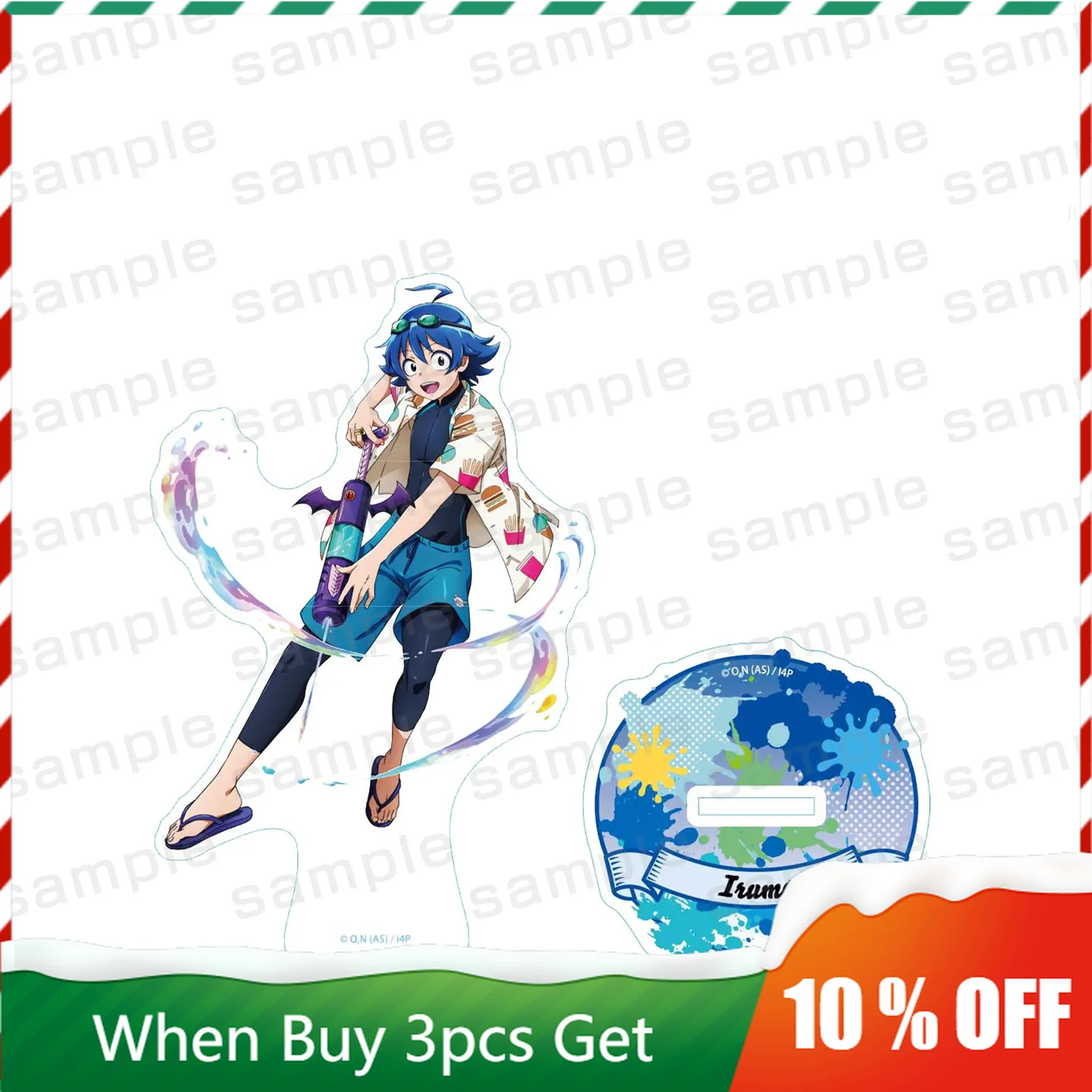 Welcome to Demon School Iruma-kun Licensed Summer Vacation Water Play Theme HD Printed Acrylic Standee Anime Desktop Collectible
Welcome to Demon School Iruma-kun Licensed Summer Vacation Water Play Theme HD Printed Acrylic Standee Anime Desktop Collectible