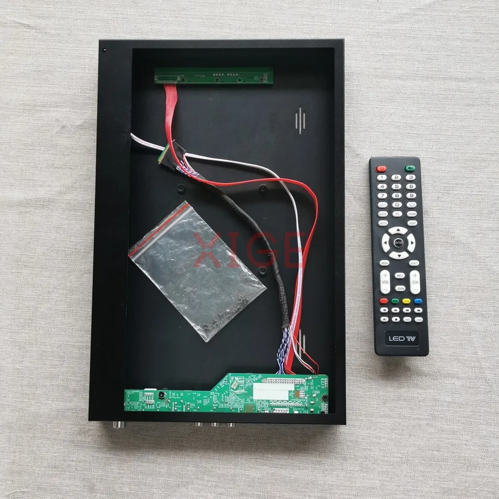 Metal Case&LED Driver Board Kit DIY Fit LTN156HT01-101/201/B01 40Pin LVDS Laptop Panel 15.6" USB+AV+VGA+HDMI 1920x1080 TV Analog
Metal Case&LED Driver Board Kit DIY Fit LTN156HT01-101/201/B01 40Pin LVDS Laptop Panel 15.6" USB+AV+VGA+HDMI 1920x1080 TV Analog