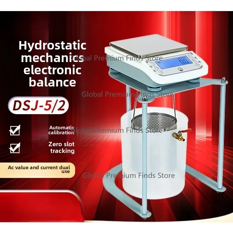 DSJ-5/2 Electronic Hydraulics Electronic Balance Water Immersion Precision Laboratory Balance