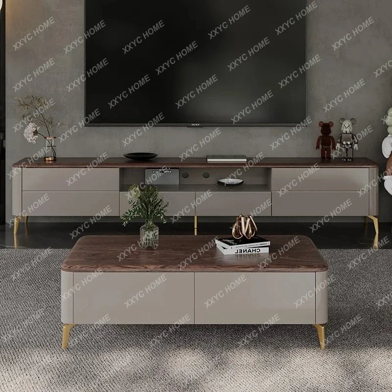 A Medieval solid wood TV cabinet coffee table living room TV cabinet combination household North American black walnut noodles
A Medieval solid wood TV cabinet coffee table living room TV cabinet combination household North American black walnut noodles