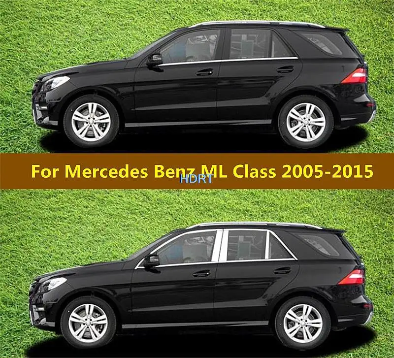 Для Mercedes Benz ML Class ML400 ML350 ML300 2005-2015 Автомобильная средняя центральная колонка молдинг оконная отделка полоса B C наклейка на стойку
Для Mercedes Benz ML Class ML400 ML350 ML300 2005-2015 Автомобильная средняя центральная колонка молдинг оконная отделка полоса B C наклейка на стойку