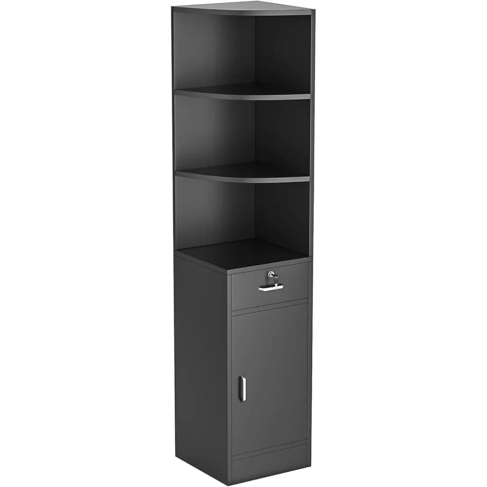 Corner Hair Salon Station, Wall Mount Salon Storage Hair Stylist Equipment Set w/Lockable Drawers/Storage Cabinet
Corner Hair Salon Station, Wall Mount Salon Storage Hair Stylist Equipment Set w/Lockable Drawers/Storage Cabinet