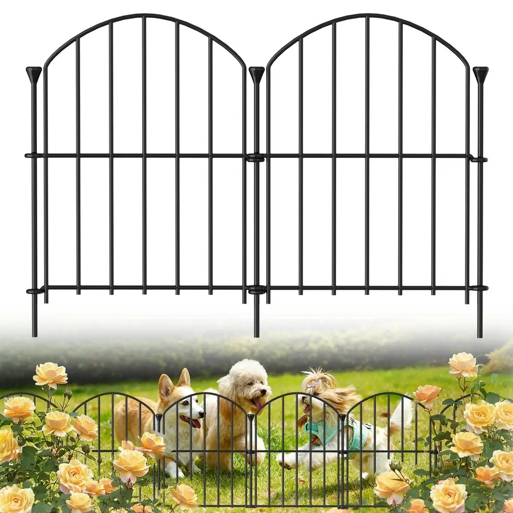 Pack Decorative Garden Fence Panels, 17inH x 31.5ftL, Rustproof Metal No Dig Fence, Animal Barrier for Dogs amp Rabbits, Anti D
Pack Decorative Garden Fence Panels, 17inH x 31.5ftL, Rustproof Metal No Dig Fence, Animal Barrier for Dogs amp Rabbits, Anti D
