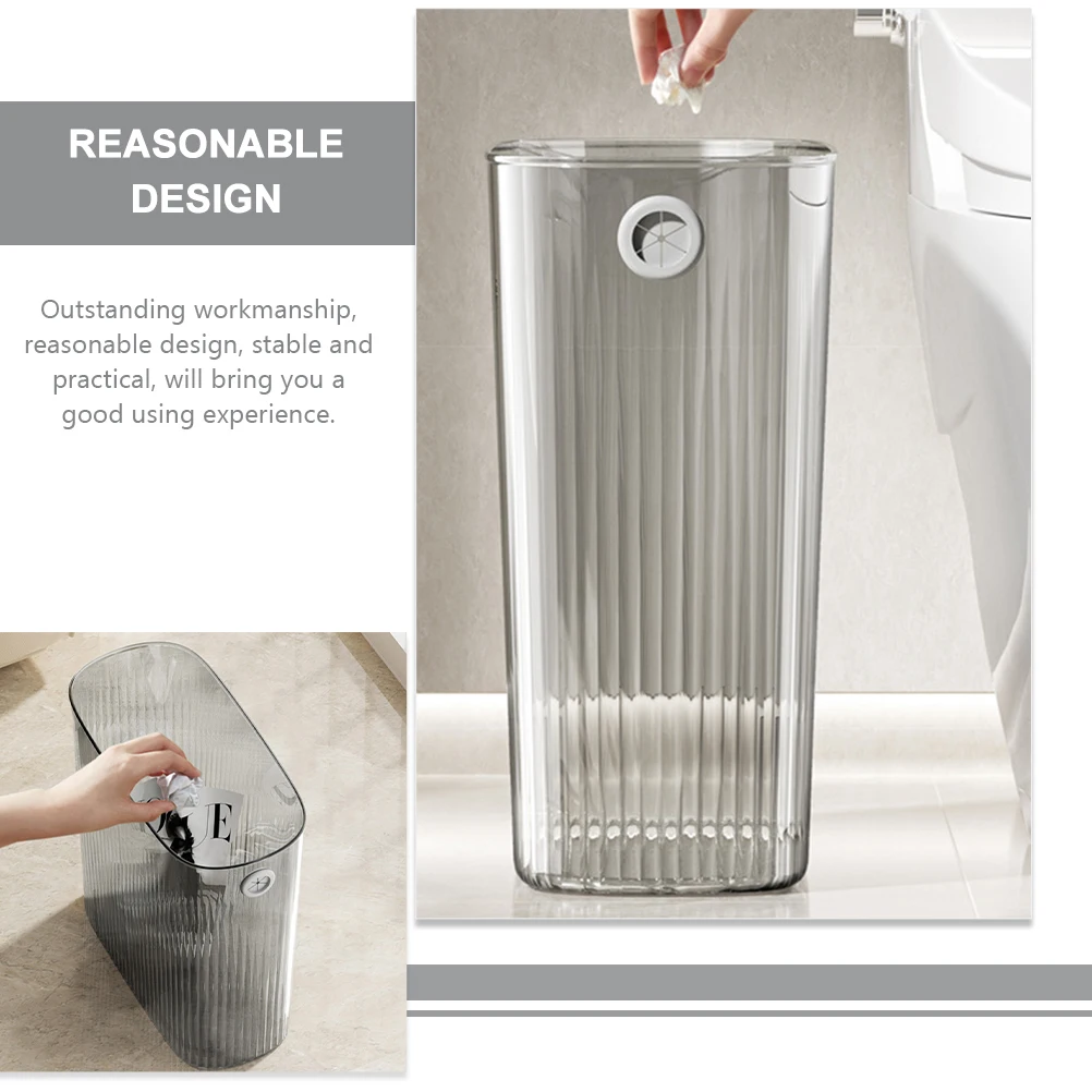 Lightweight Luxury Garbage Can Large Capacity Plastic Trash Bin For Office Hotel Bedroom Pp Material Space-Saving Waste
Lightweight Luxury Garbage Can Large Capacity Plastic Trash Bin For Office Hotel Bedroom Pp Material Space-Saving Waste