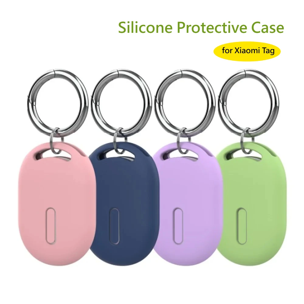 2026New Silicone Protective Case for Xiaomi Tag Tracker Anti-scratch Full Coverage Cover with Metal Keyring Accessories
2026New Silicone Protective Case for Xiaomi Tag Tracker Anti-scratch Full Coverage Cover with Metal Keyring Accessories