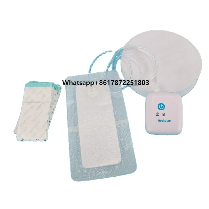 Small Pocket Negative Pressure Wound Therapy RH-S01 Vacuum Pump Soft Dressing Kit Medical Products NPWT Device Wound Dressing
Small Pocket Negative Pressure Wound Therapy RH-S01 Vacuum Pump Soft Dressing Kit Medical Products NPWT Device Wound Dressing