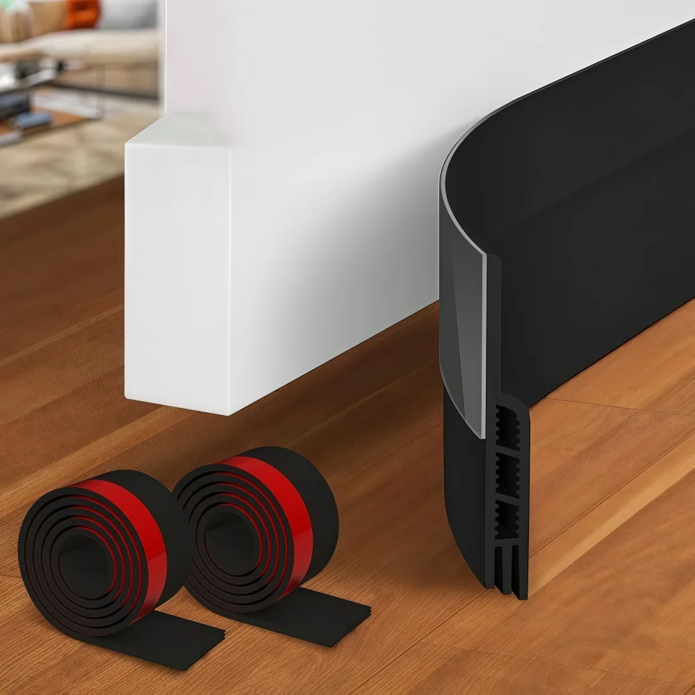 1PC 1m/39.37inch Door Draft Stopper Sweep for Exterior & Interior Bottom Of Doors,Under Door Seal Dust and Noise Insulation Weat
1PC 1m/39.37inch Door Draft Stopper Sweep for Exterior & Interior Bottom Of Doors,Under Door Seal Dust and Noise Insulation Weat