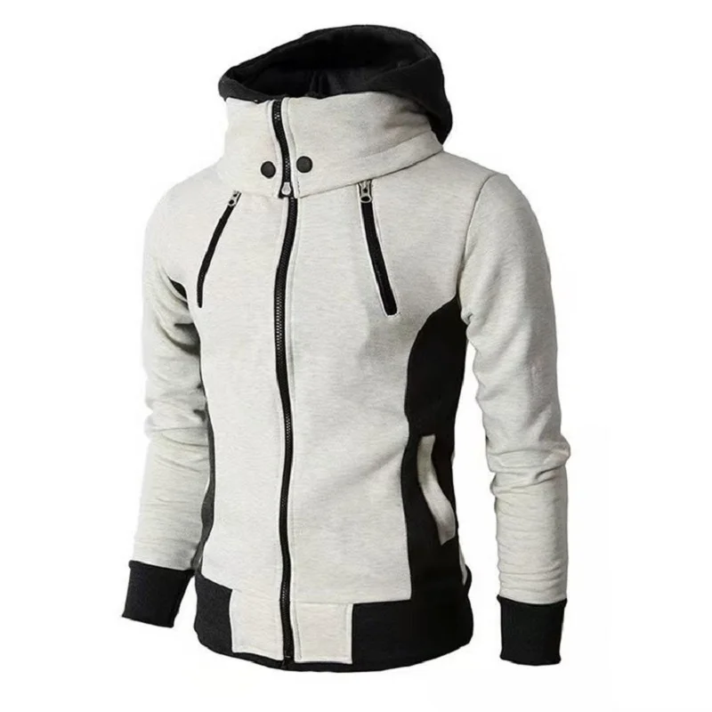 New Zipper Men Jackets Autumn Winter Casual Fleece Coats Bomber Jacket Scarf Collar Fashion Hooded Male Outwear Slim Fit Hoody
New Zipper Men Jackets Autumn Winter Casual Fleece Coats Bomber Jacket Scarf Collar Fashion Hooded Male Outwear Slim Fit Hoody