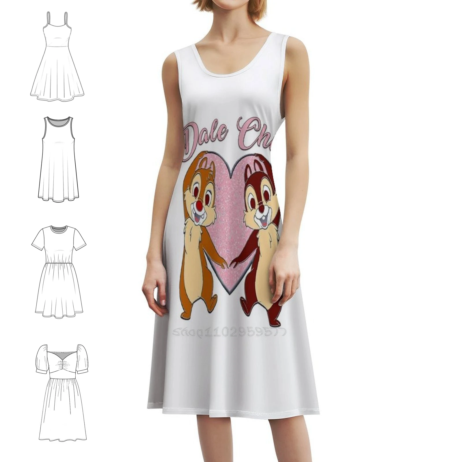 Dale Chip Сексуальное отпускное платье для женщин Пляжная вечеринка День рождения Мини-платье Chip Dale Chip And Dale Walt Микки Женская одежда
Dale Chip Сексуальное отпускное платье для женщин Пляжная вечеринка День рождения Мини-платье Chip Dale Chip And Dale Walt Микки Женская одежда