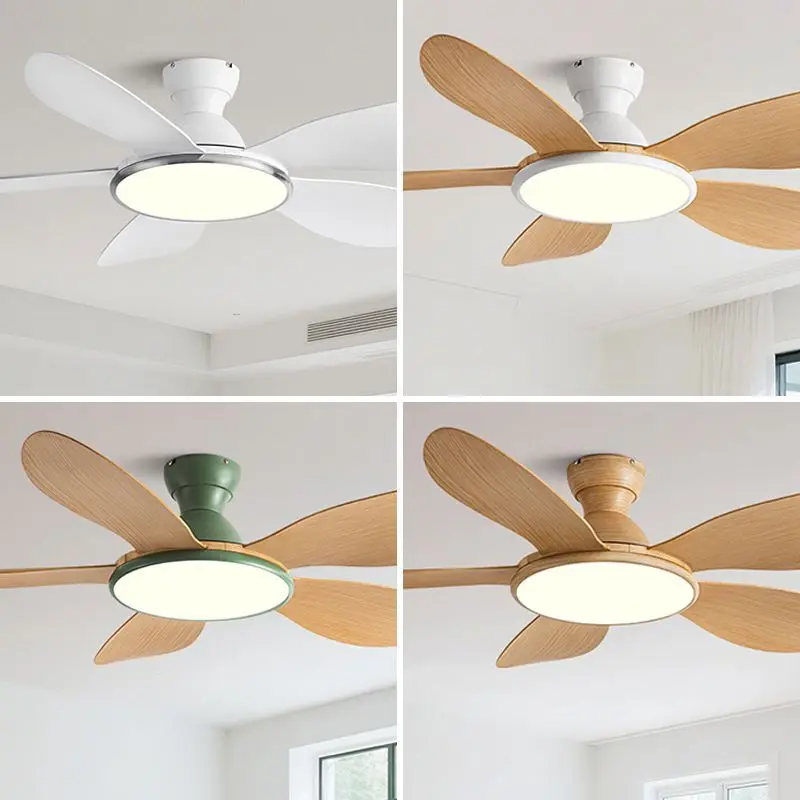 Modern Minimalist New Metal Inverter Ceiling-mounted Fan Light: Eye-protective Lighting for Bedroom, Dining Room with Comfort
Modern Minimalist New Metal Inverter Ceiling-mounted Fan Light: Eye-protective Lighting for Bedroom, Dining Room with Comfort
