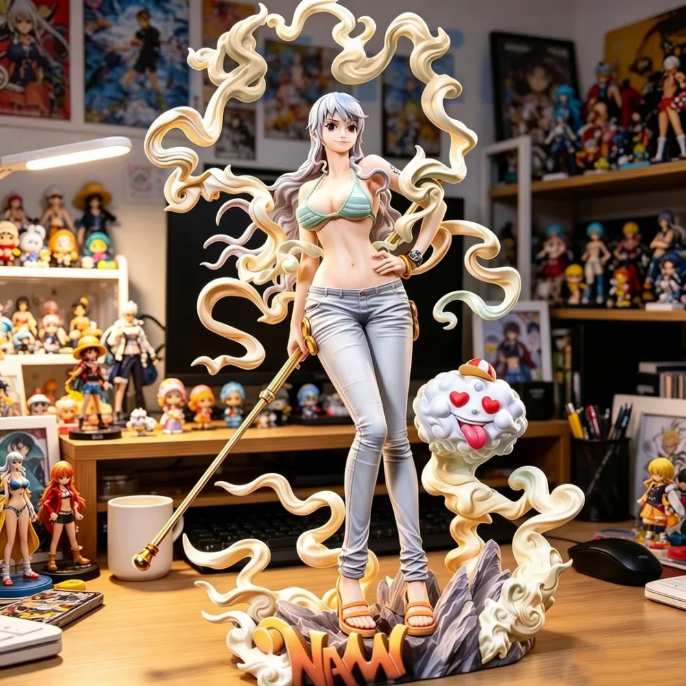 Anime One Piece Figure Nika Nami Action Figures 30cm/11.81inch Pvc Nami Statue Desktop Ornament Collection Model Toys Gifts
Anime One Piece Figure Nika Nami Action Figures 30cm/11.81inch Pvc Nami Statue Desktop Ornament Collection Model Toys Gifts