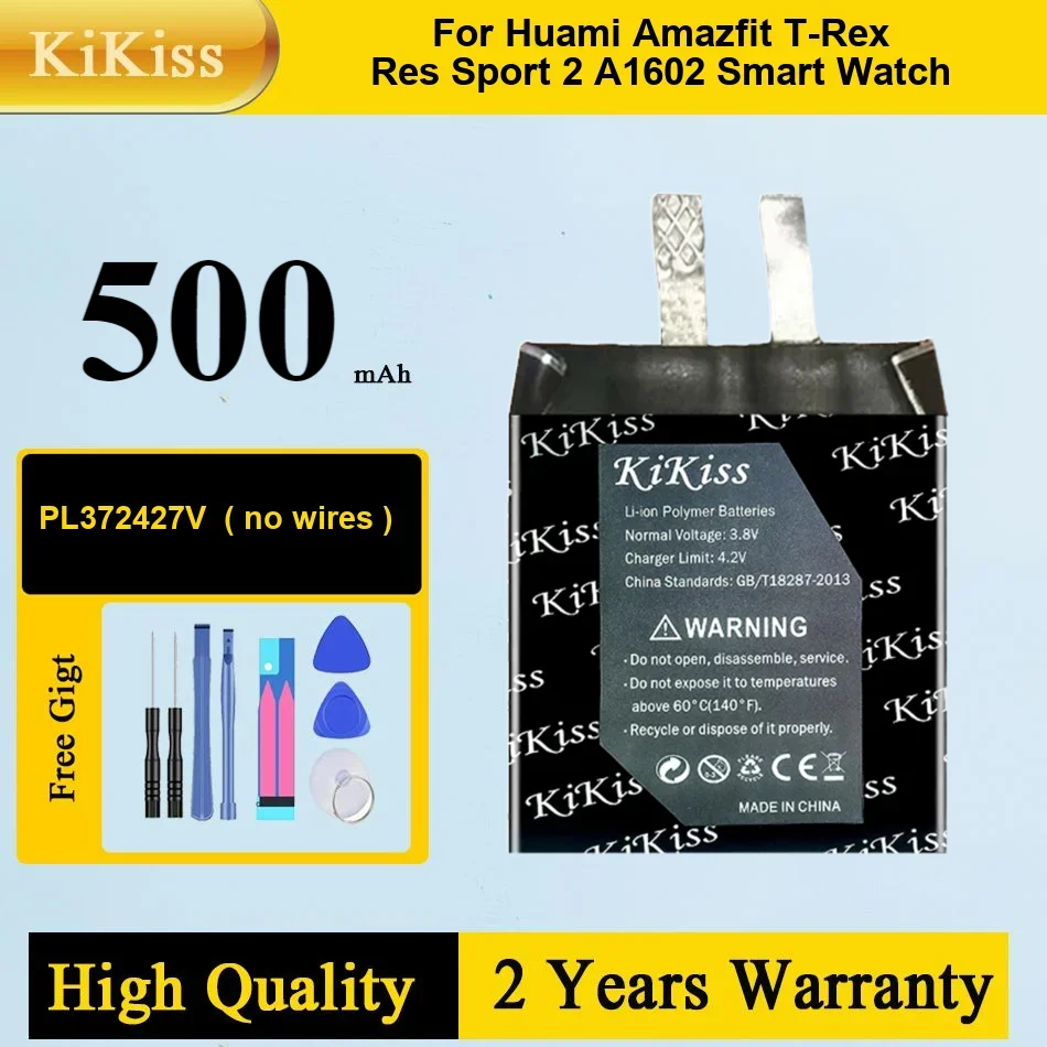 PL372427V (no wires) Li-ion Battery For Huami Amazfit T-Rex Res Sport 2 A1602 Smart Watch
PL372427V (no wires) Li-ion Battery For Huami Amazfit T-Rex Res Sport 2 A1602 Smart Watch
