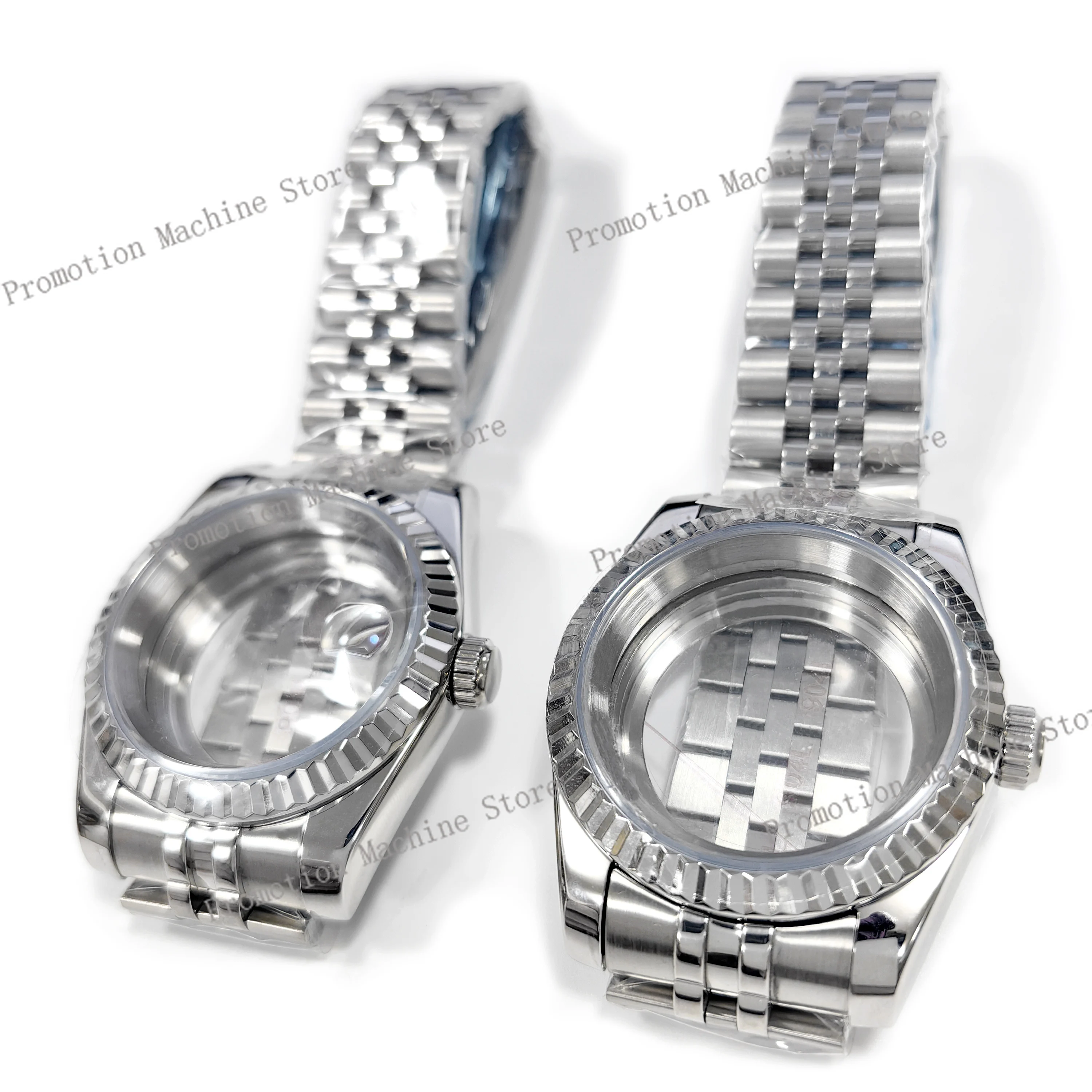 The watch accessory features a transparent case back with a 39mm stainless steel datejust case, suitable for NH35/NH36 movements
The watch accessory features a transparent case back with a 39mm stainless steel datejust case, suitable for NH35/NH36 movements