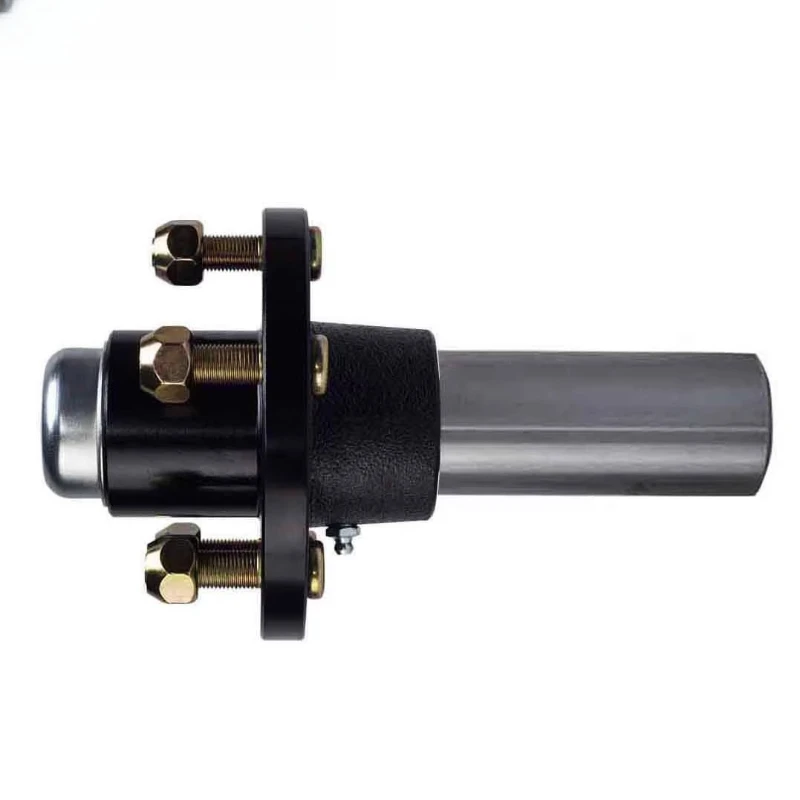 High-quality trailer wheel axle short half axle, RV axle rear axle, 2.7 tons 6 holes 139.7 axle head Habatou
High-quality trailer wheel axle short half axle, RV axle rear axle, 2.7 tons 6 holes 139.7 axle head Habatou