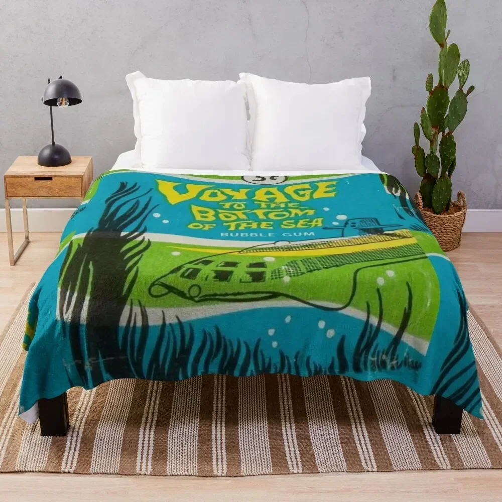 Voyage to the Bottom of the Sea - Bubble Gum Wax Pack - Vintage, Distressed Throw Blanket Sofa Polar Hairys Blankets
Voyage to the Bottom of the Sea - Bubble Gum Wax Pack - Vintage, Distressed Throw Blanket Sofa Polar Hairys Blankets