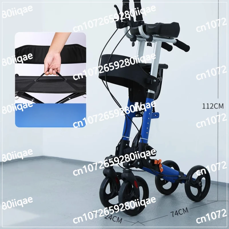Portable Assistive Walking Support Rollator Foldable Walker with Seat & Adjustable Height - Mobility Aid Push Cart for Elderly
Portable Assistive Walking Support Rollator Foldable Walker with Seat & Adjustable Height - Mobility Aid Push Cart for Elderly