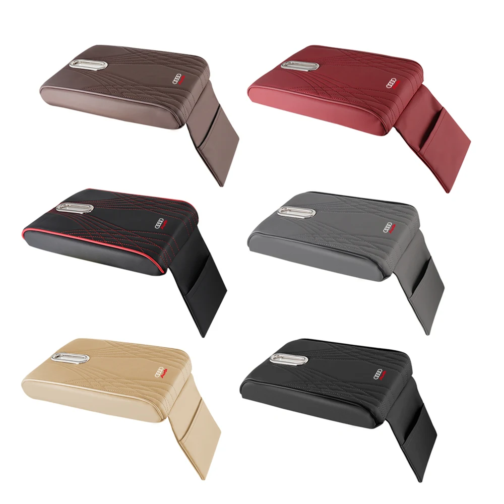 1PCS Leather Car Armrest Box Pad Arm Rest Protection Cushion Cover With Storage Bag For Audi Sline A3 8P 8L 8V A4 B8 B6 B7 B9 A6
1PCS Leather Car Armrest Box Pad Arm Rest Protection Cushion Cover With Storage Bag For Audi Sline A3 8P 8L 8V A4 B8 B6 B7 B9 A6