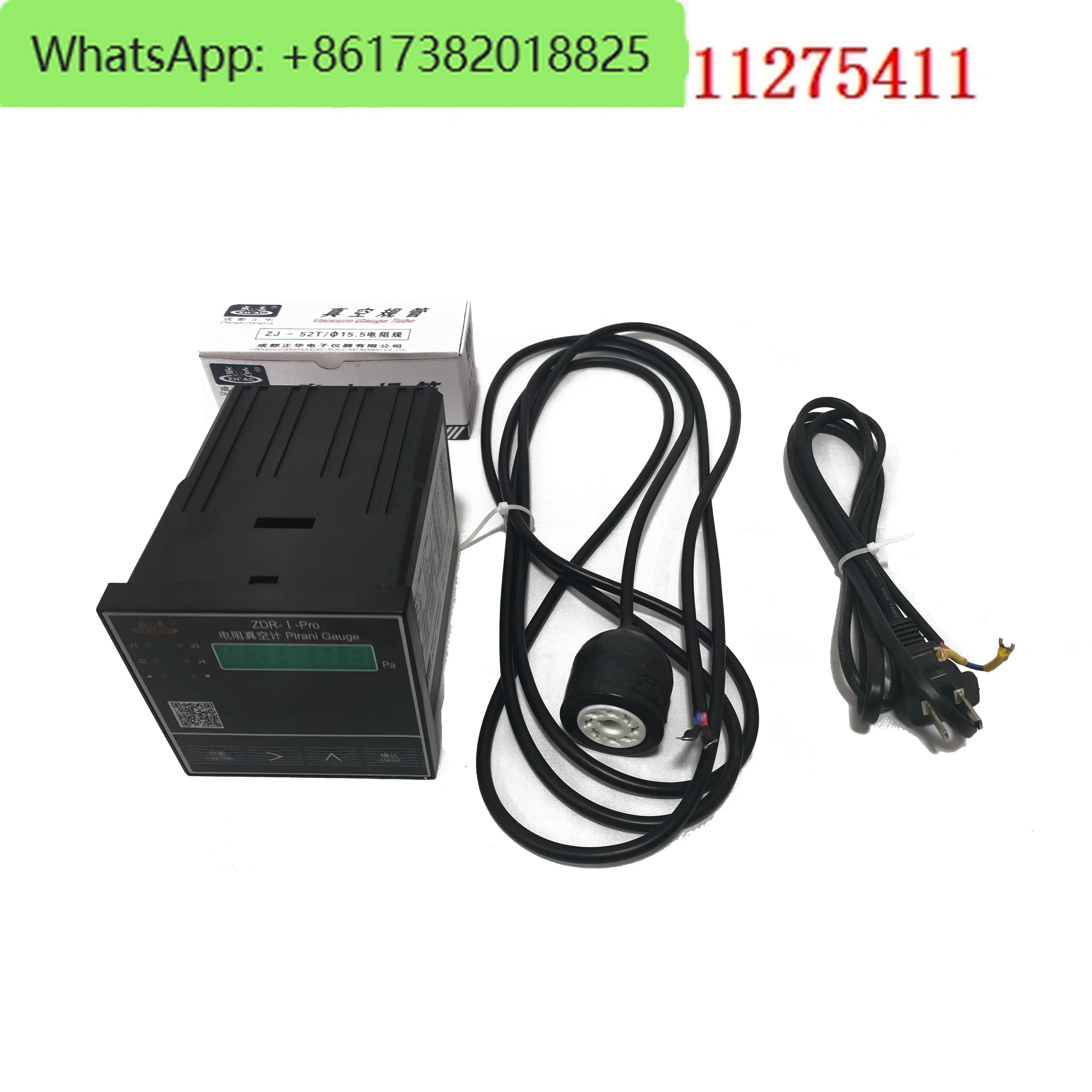 Chengdu Zhenghua Chengzhen brand ZDR-I 1-Pro Pirani single-channel resistance vacuum gauge digital display with control
Chengdu Zhenghua Chengzhen brand ZDR-I 1-Pro Pirani single-channel resistance vacuum gauge digital display with control