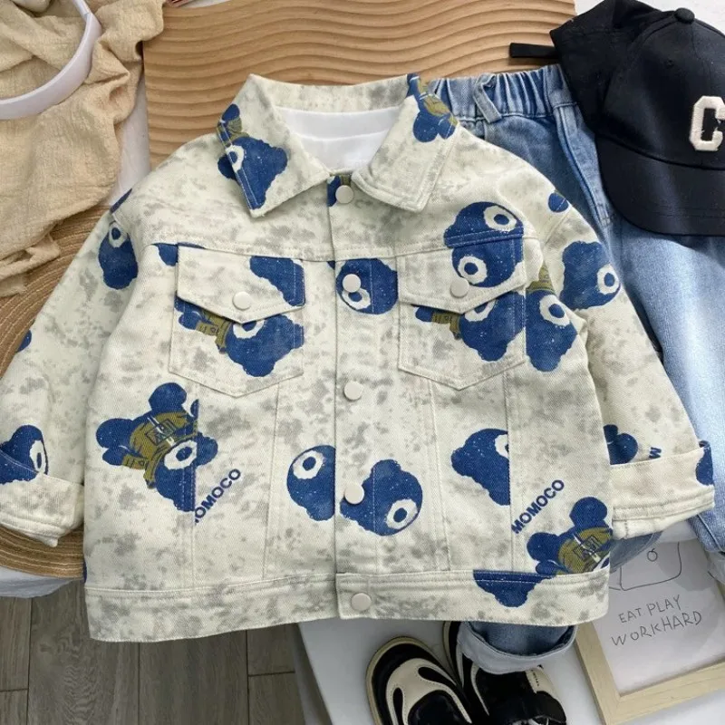 New Boys Spring Autumn Jacket Fashion Kids Casual Coat ForToddler Baby Outerwear All Match Streetwear Children Clothing
New Boys Spring Autumn Jacket Fashion Kids Casual Coat ForToddler Baby Outerwear All Match Streetwear Children Clothing