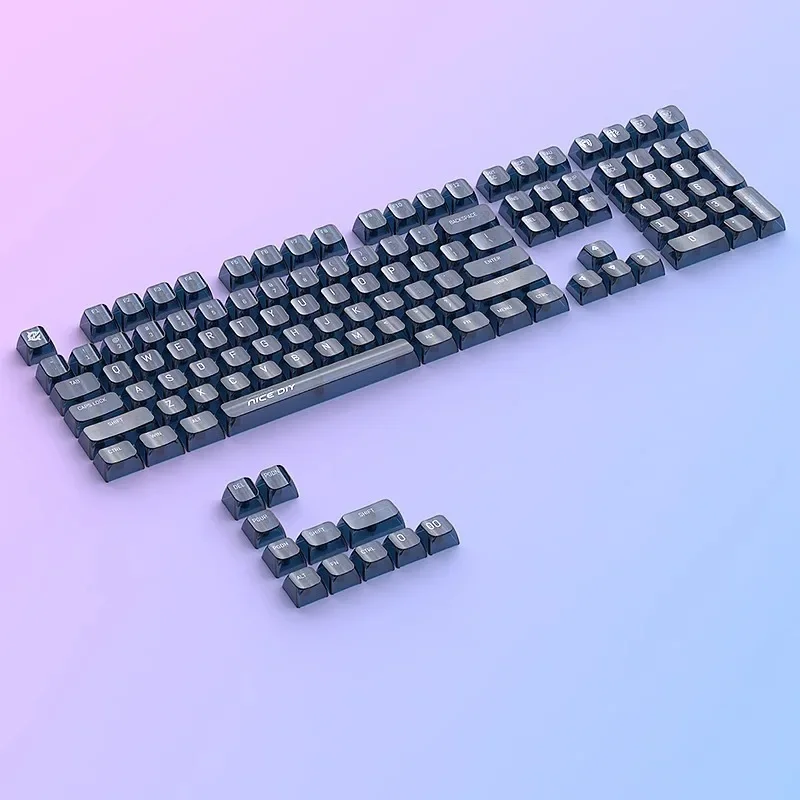 Blue Crystal 2nd Generation Keycap Mechanical Keyboard 119 Keys PC Material MDA Highly Customized Blue Transparent Keycap
Blue Crystal 2nd Generation Keycap Mechanical Keyboard 119 Keys PC Material MDA Highly Customized Blue Transparent Keycap
